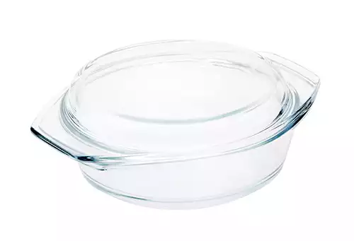 Plato De Cazuela De Vidrio