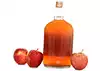 sidra de manzana o jugo