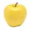 manzana golden delicious, pelada, sin corazón y finamente picada