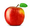 manzanas, sin corazón y cortadas en cubitos