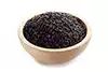 arroz salvaje negro, enjuagado