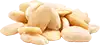a de almendras blanqueadas aplastadas
