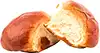 bollos de brioche del tamaño de un rollo de cena (o 4 rollos de perritos calientes cortados en tercios)