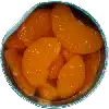 gajos de mandarina enlatados, picados y escurridos (o pasas)