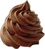 glaseado de vainilla o de chocolate