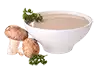 crema de champiñones de lata baja en grasa