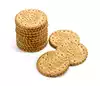 galletas digestivas, desmenuzadas