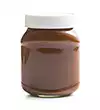 chispas de chocolate, derretidas, o use nutella