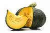 calabaza kabocha, cortada en dados de 1 pulgada
