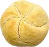 rollo de sándwich de varios granos (4 pulgadas), dividido