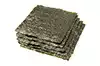 nori (hojas cuadradas o redondas)