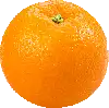 4 Rodajas De Naranja Cortadas Por La Mitad Para Decorar