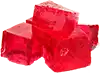 paquete de gelatina de frambuesa