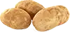 patatas para hornear, peladas