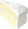 paquete de mezcla blanca húmeda para pasteles