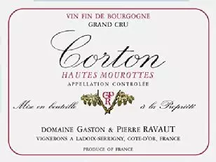 Domaine Ravaut: vino Grand Cru Hautes Mourottes Pinot Noir