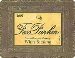 Fess Parker Santa Bárbara Riesling