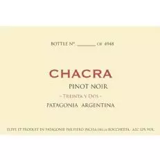 Bodega Chacra Treinta y Dos Pinot Noir