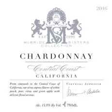 McBride Sisters Chardonnay de la Costa Central