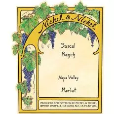 Suscol Ranch Merlot de Níquel y Níquel