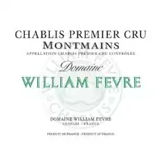 William Fevre Chablis Montmains Premier Cru (media botella)