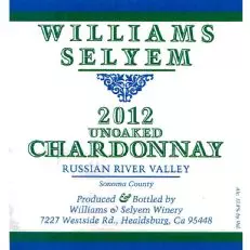 Williams Selyem Chardonnay sin Mojar