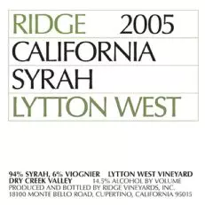 Cosas que hacer cerca de Ridge Lytton West Syrah