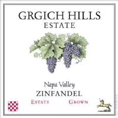 Grgich Hills Estate Zinfandel (media botella)
