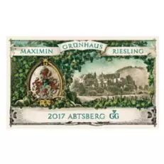 Maximin Grunhauser Riesling Goldberg Grosses Gewachs