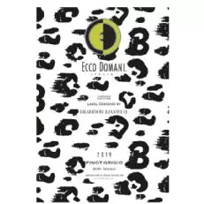 Ecco Domani Etiqueta de Diseñador Pinot Grigio