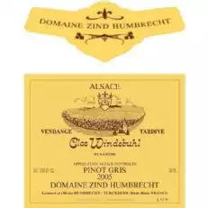 Zind-Humbrecht Clos Windsbuhl Vendimia Tardía Pinot Gris