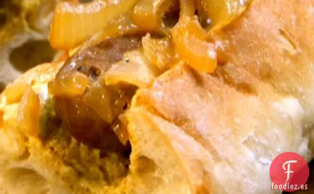 Sándwich de Mocosos Estofados con Cerveza