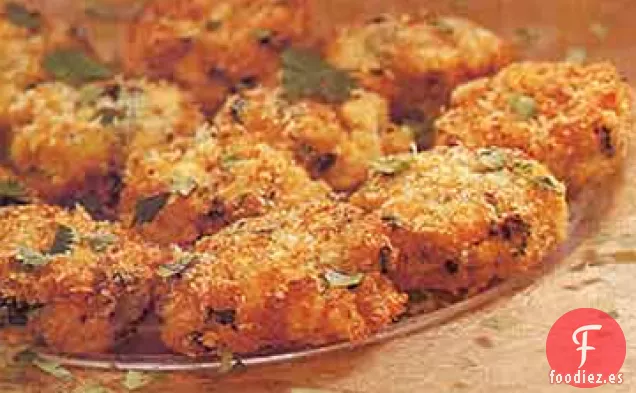 Tortas de Vieira al Curry