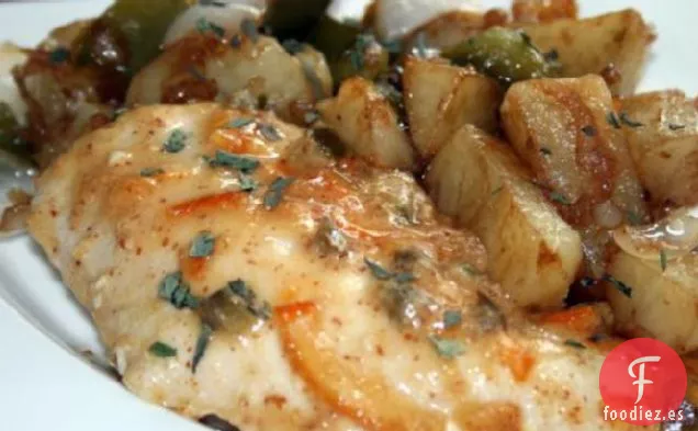 Pollo a la Mermelada de Dama
