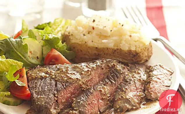 Filete de Falda con Salsa de Mostaza