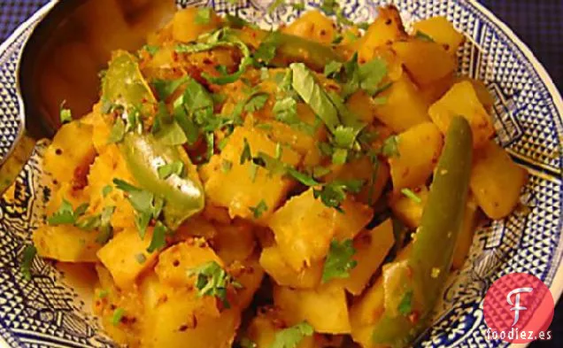 Patatas Indias con Semillas de Mostaza (Sookhi Bhaji)