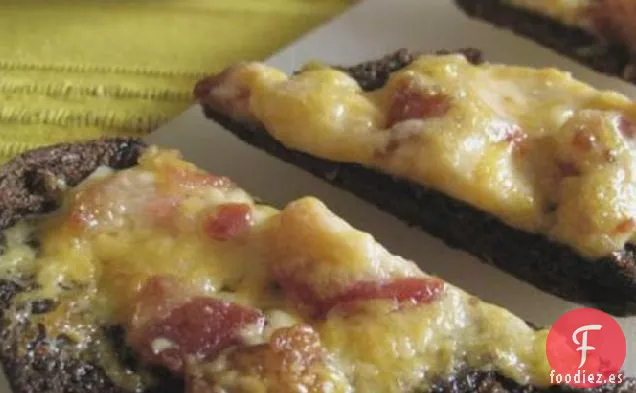 Tortitas de Pan de Tocino y Queso Fáciles