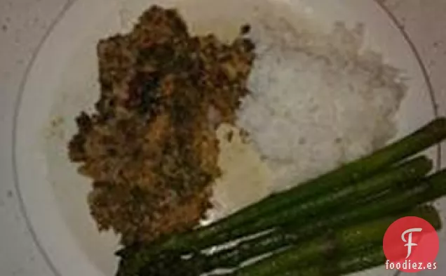 Lomo de Cerdo con Costra de Perejil y Parmesano