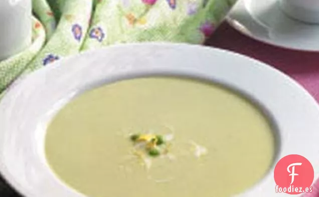 Receta de Sopa de Guisantes Fría