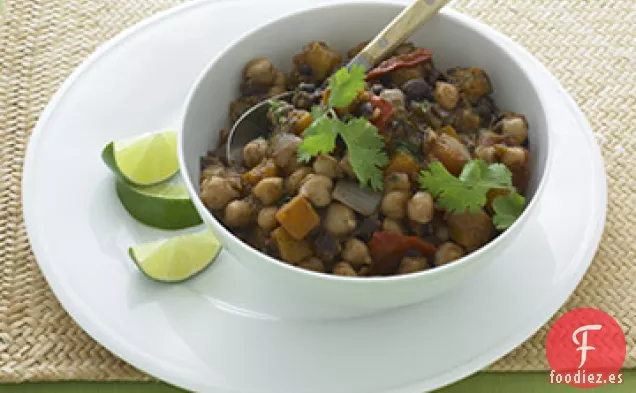 Chile Vegetariano de Dos Frijoles