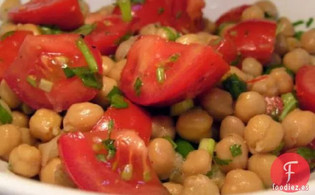 Ensalada de Garbanzos y Chile