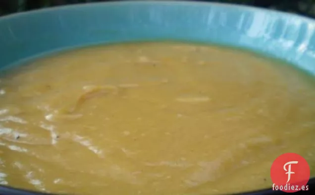 Sopa Amarilla de Guisantes Split Vegetariana / Vegana