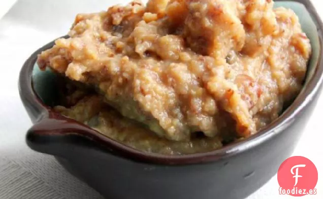 Crema de Garbanzos y Jarabe de Arce