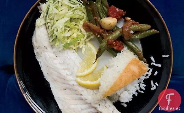 Branzino Salado con Cítricos, Hinojo y Hierbas Aromáticas