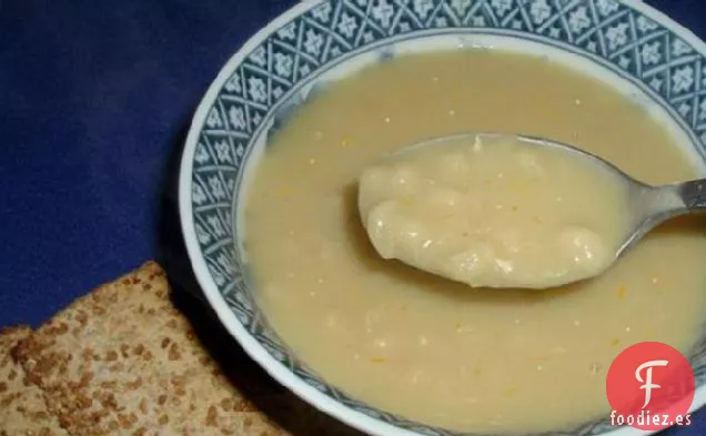 Erbsenpuree (Puré Amarillo de Guisantes Partidos)