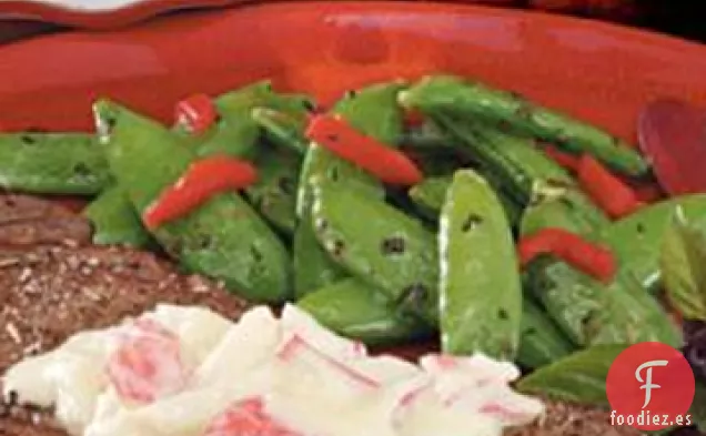 Guisantes de Albahaca con Azúcar