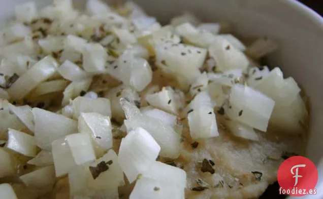 Salsa Mediterránea de Guisantes Divididos