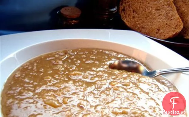 Sopa Dorada con Especias