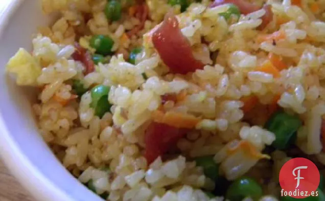 Arroz Frito Con Tocino