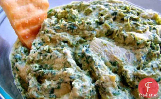 Hummus de Espinacas y Alcachofas